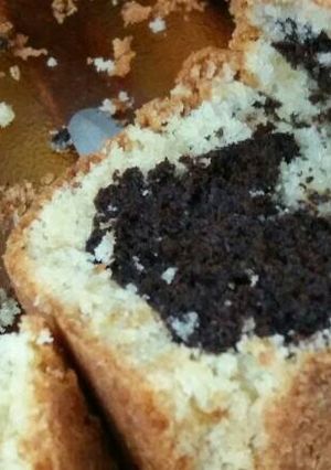 Una foto de Budín marmolado