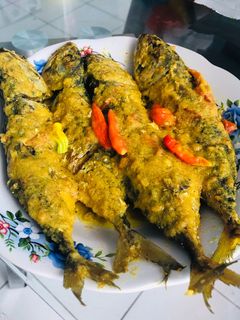 Foto resep Ikan kembung bumbu kuning