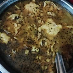 Pakodi curry A picture of Pakodi curry.
