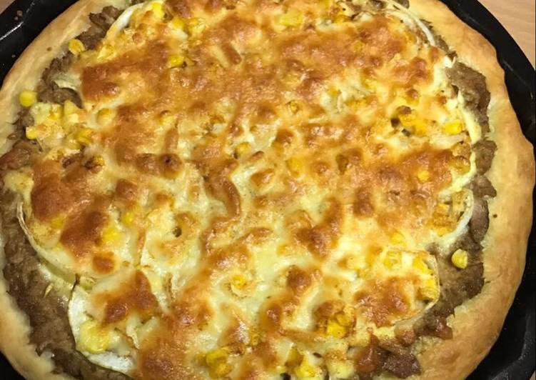 Homemade Tuna Mayo Pizza