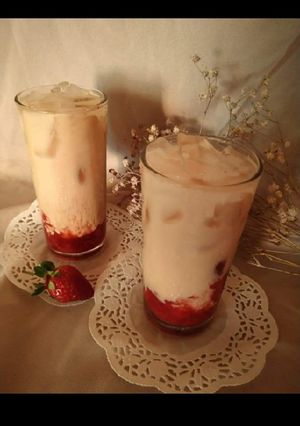 Foto resep Stroberi milk