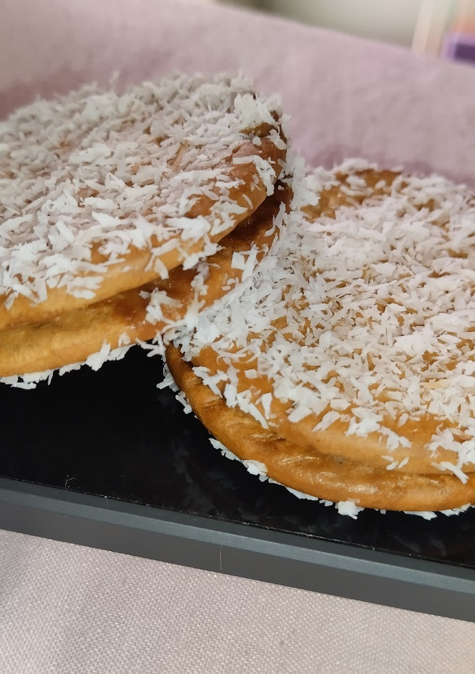Una foto de Galletas de mermelada y coco