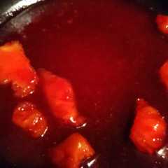 Una foto de Salsa agridulce