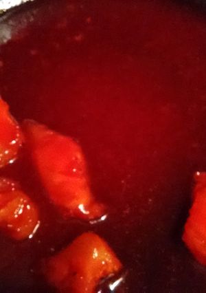 Una foto de Salsa agridulce