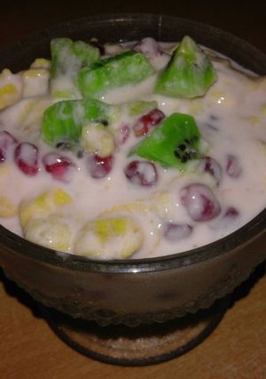 Mézes-joghurtos gyümölcssaláta recept fotója