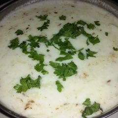 A picture of Cucumber Raita.