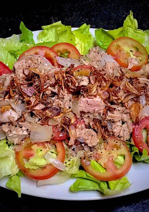 Hình của món Salad cá ngừ.