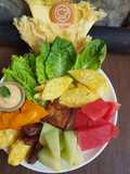 Healthy Snack (Fruit, Vegetables, Protein & Herbs)