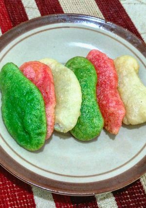 Foto resep Getas Mini Rainbow (takaran sendok makan)
