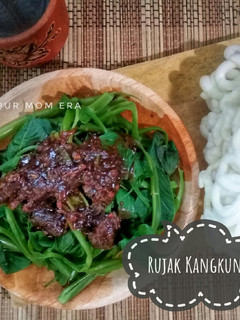 Foto resep Rujak Kangkung