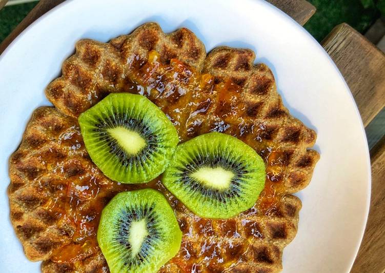 Gofres de avena y plátano con MyCook One