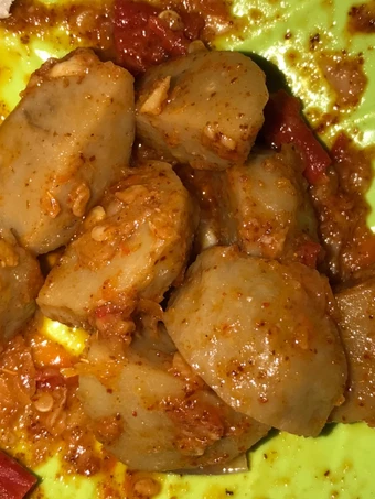 Cara Mudah Membuat Resep Pentol baso bakso pedas mercon yang Lezat Sekali Anti Ribet, Mantap