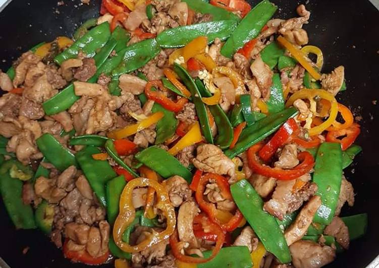 Stirfry chicken