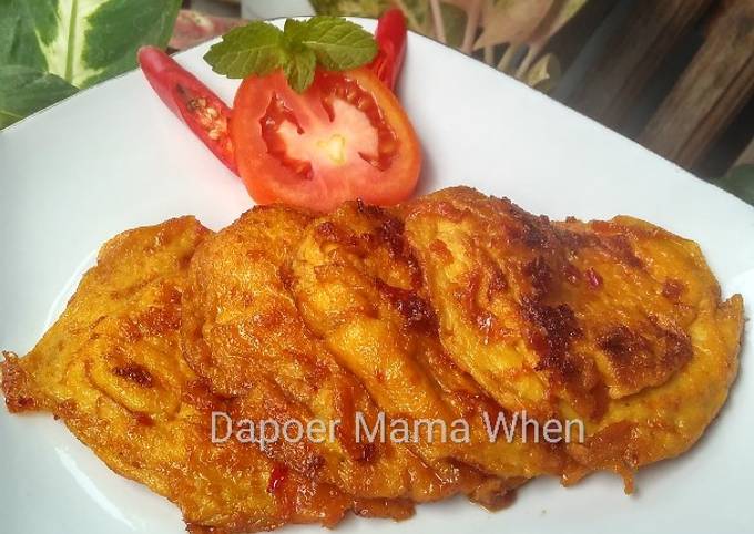 Tutorial Masakan Resep Telur Dadar Bakar Bumbu Bali