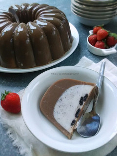 Foto resep Peanut Oreo Mocca Pudding