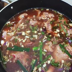 A picture of Chicken curry.