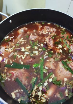 A picture of Chicken curry.