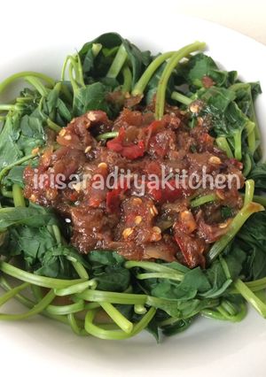 Foto resep Kangkung Brambang Asem