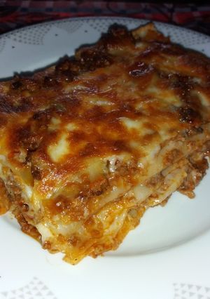 عکسی از دستور لازانیا 🍕