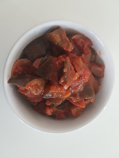 Une photo de Aubergines à la tomate