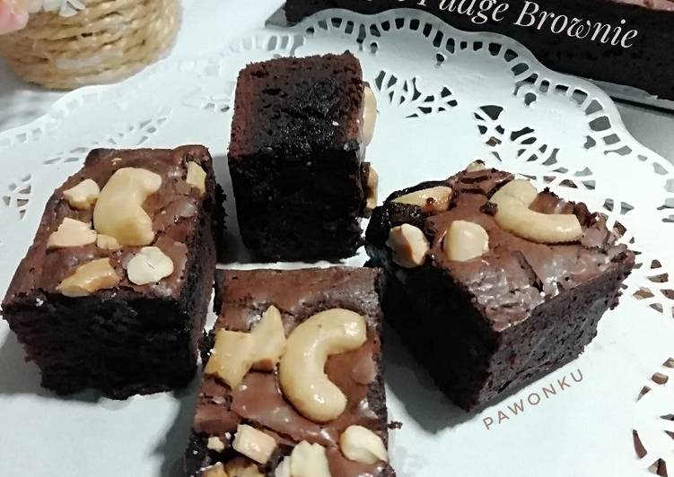 Resep 544.Triple Fudge Brownie, Enak