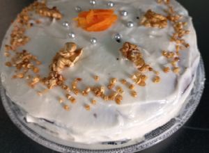 Foto principal de Tarta de zanahoria en freidora de aire (Cosori)