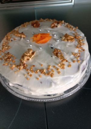 Una foto de Tarta de zanahoria en freidora de aire (Cosori)
