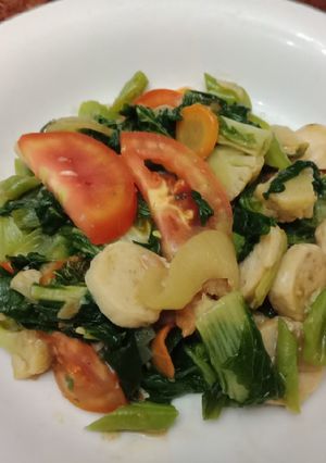 Foto resep Capcay kuah kental