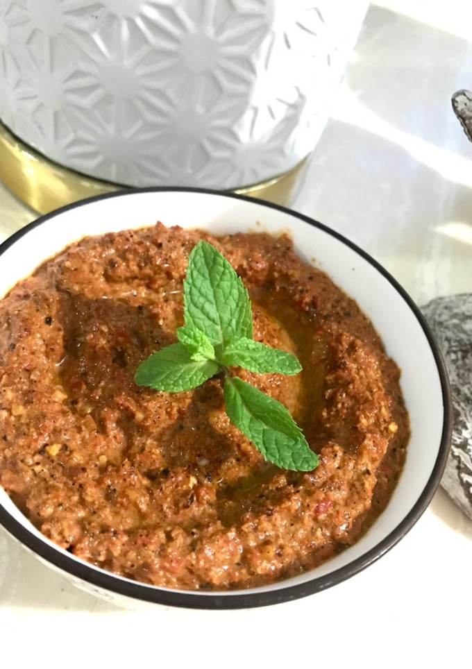 Una foto de Muhammara