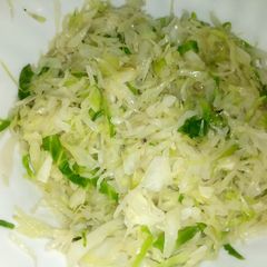 A picture of Fry cabage# vegetable contest.