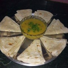 A picture of Rumali roti.