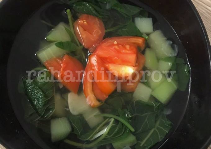 Resep Sayur Bening Bayam Labu Siam Oleh Rahardiniprov Cookpad