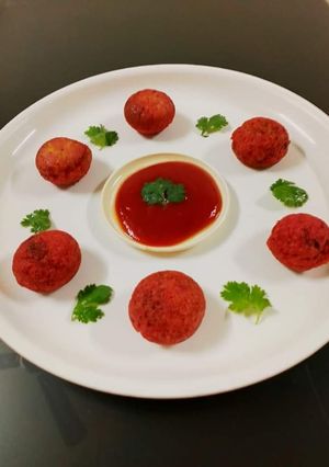 A picture of Beetroot Appe.