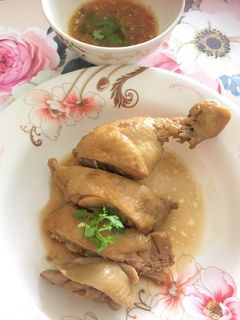 รูปของ ไก่ต้มน้ำปลา
