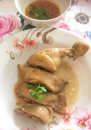 รูปของ ไก่ต้มน้ำปลา
