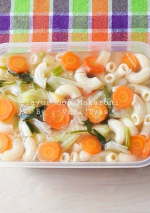 Foto resep Sayur Sop Makaroni