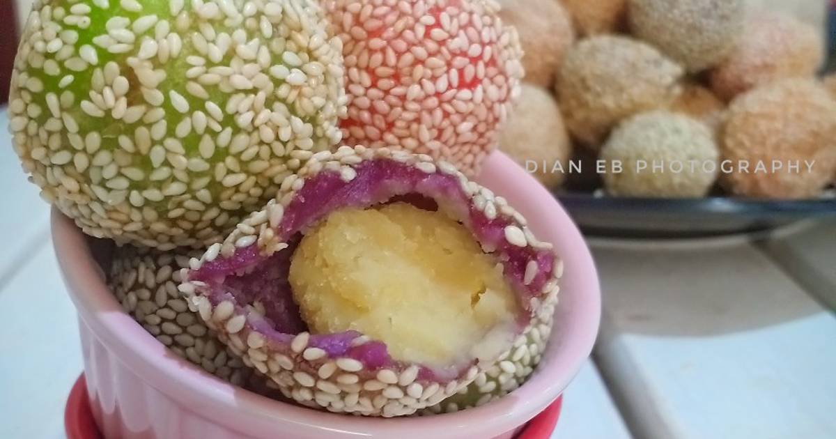 Resep Onde Onde Rainbow Oleh Dian Mavizsof Cookpad