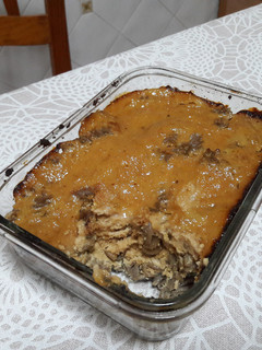 Una foto de Espirales gratinadas dulces de trigo sarraceno sin gluten y veganas 🍝