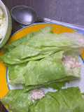 Lechuga rellena- idea grez rápida 😋