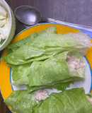 Lechuga rellena- idea grez rápida 😋