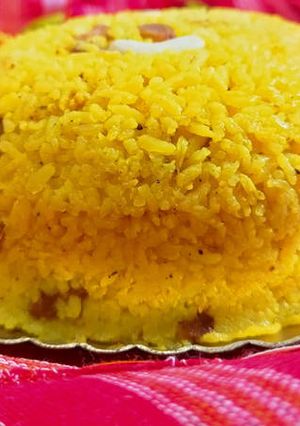 বাসন্তী পোলাও (Basanti pulao recipe in Bengali) রেসিপির প্রধান ছবি