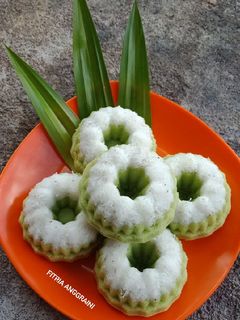 Foto resep Putu ayu pandan suji