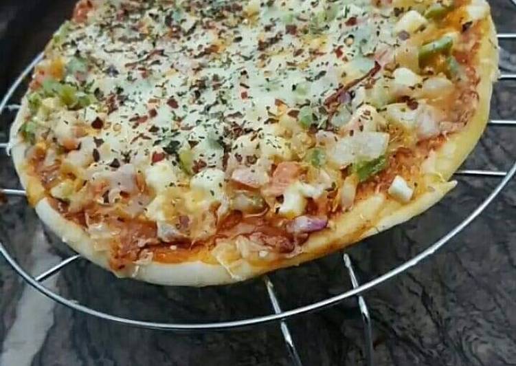 Pizza crunchy