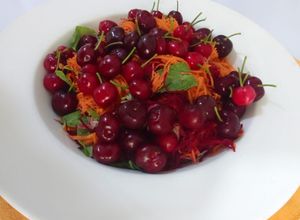 صورة لوصفة سلطة كرز
