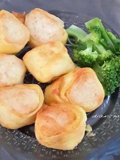 Foto resep Egg chiken roll
