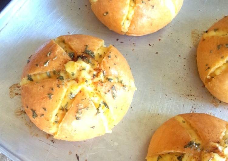 Resep Korean Garlic Bun with bechamel sauce Anti Gagal