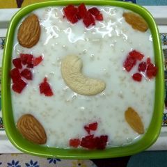 Oats kheer A picture of Oats kheer.