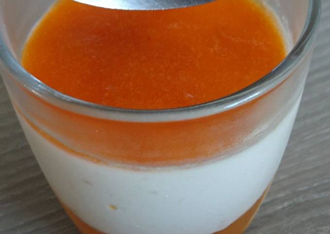 How to Prepare Panna cotta aux abricots