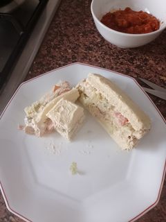 Una foto de Pastel de pan de molde