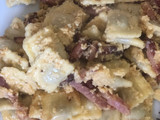 Raviolis a la carbonara